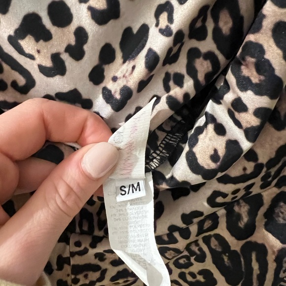 Free people movement leopard biker shorts - Picture 2 of 5